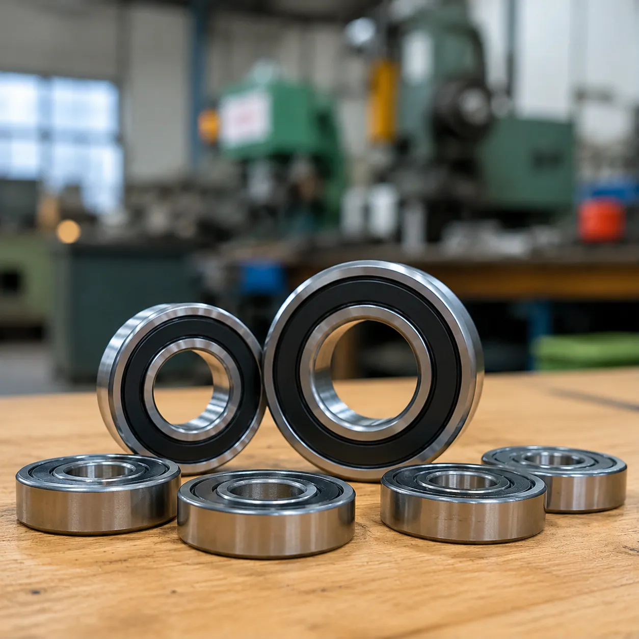 discount hybrid deep groove ball bearings