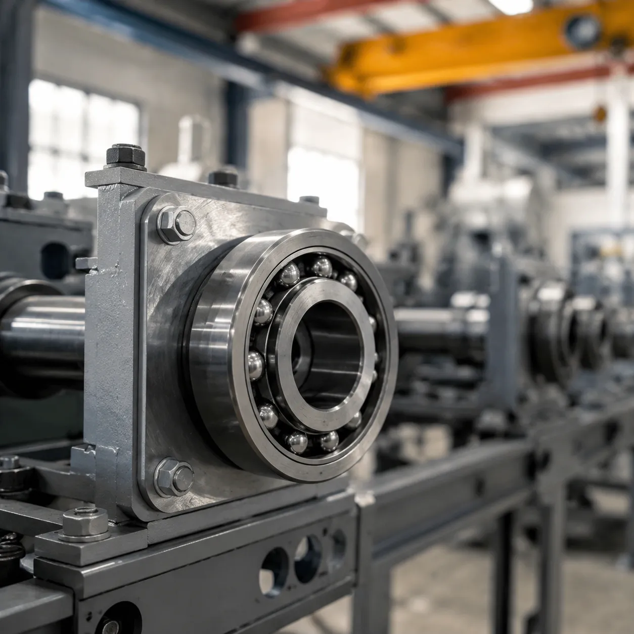 flange deep groove ball bearings application benefits