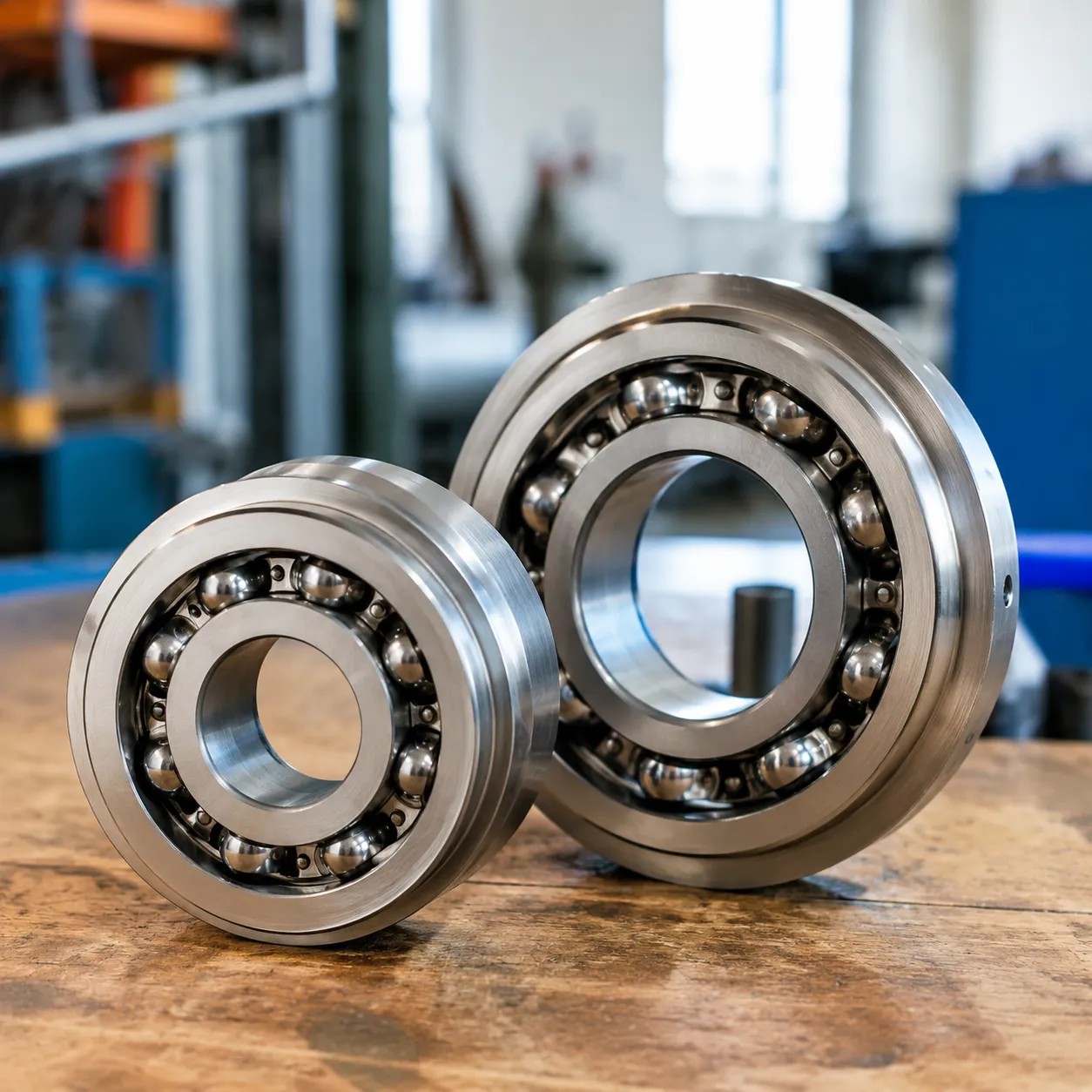 flange deep groove ball bearings materials