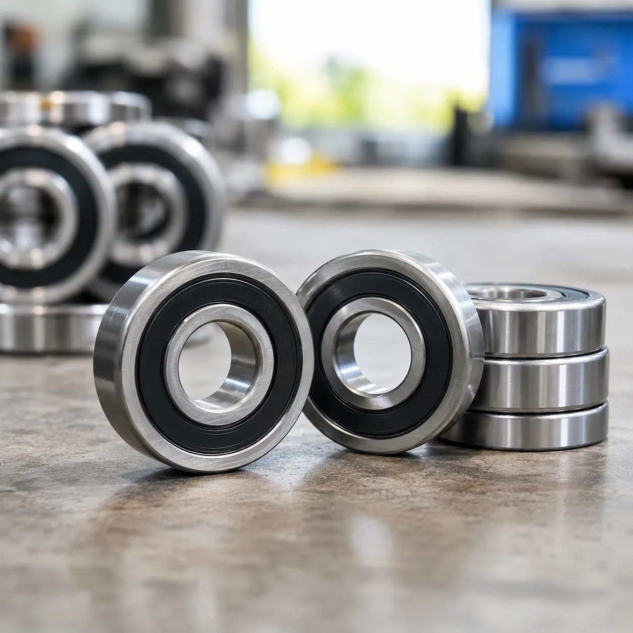 sealed deep groove ball bearings