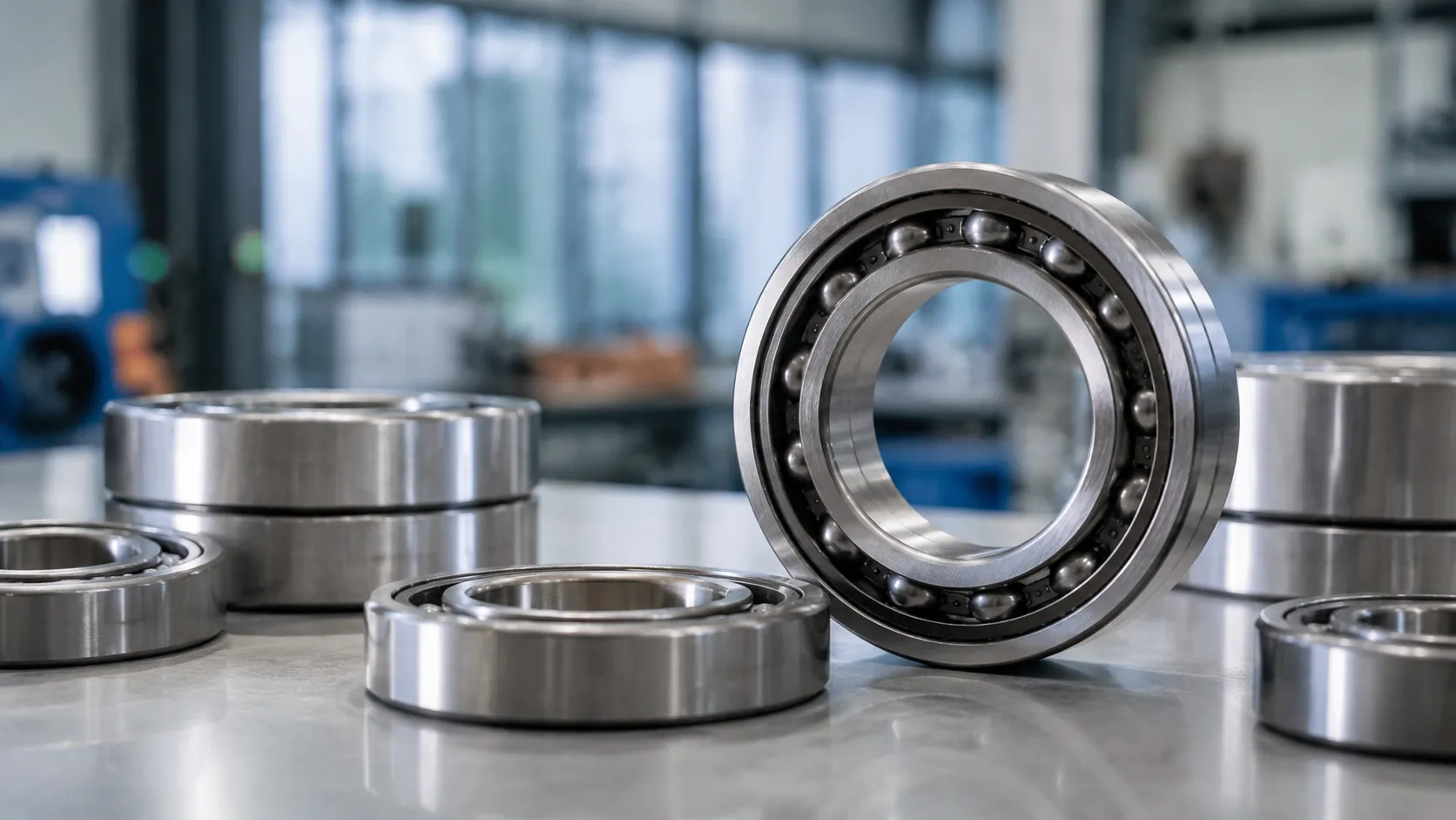 High-sealing precision deep groove ball bearings