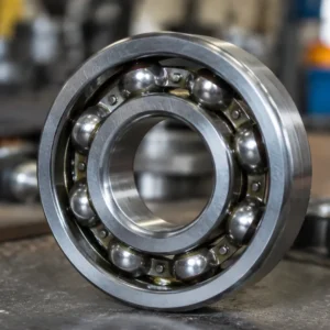 Oil lubricated tapered bore deep groove ball bearings with oil seal