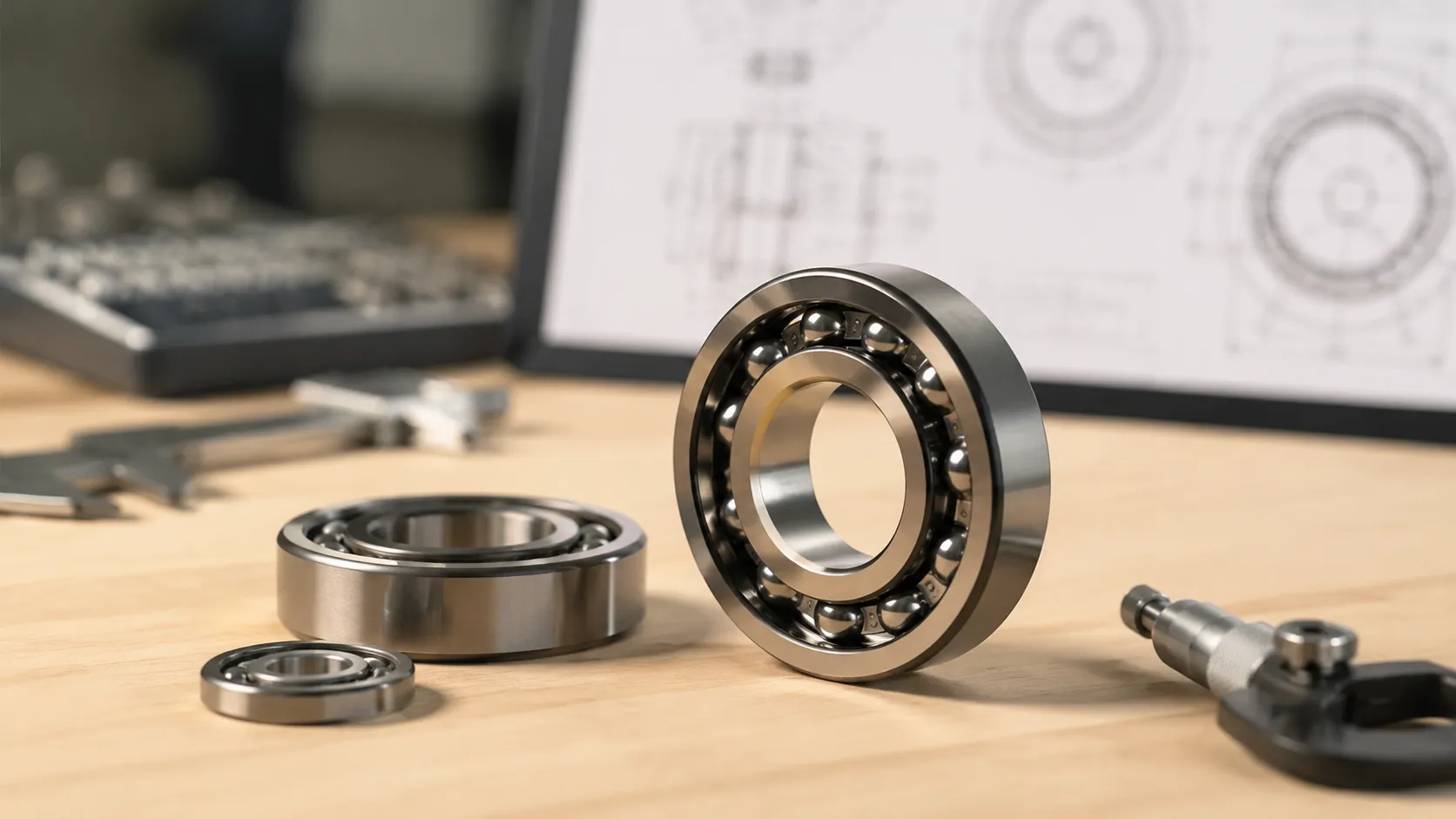 Oil deep groove ball bearing specs