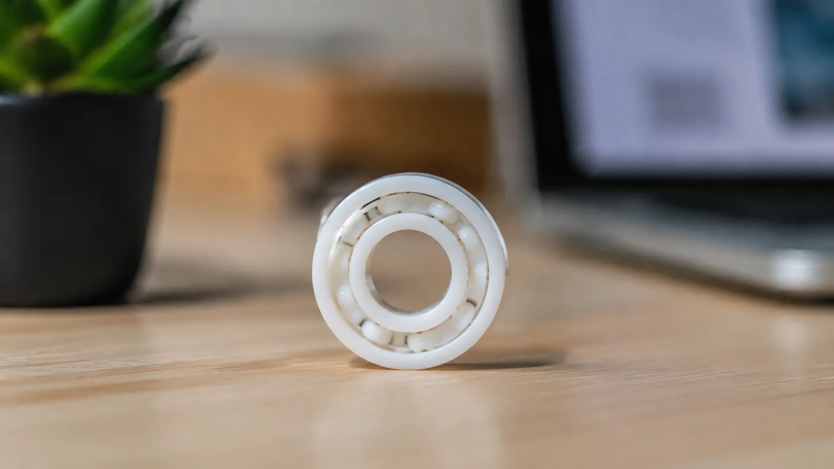 Nylon small deep groove ball bearings polyamide cage low noise miniature supply