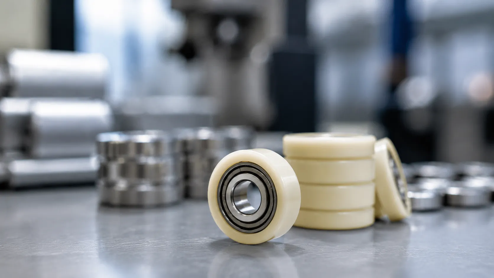 nylon small deep groove ball bearing specs