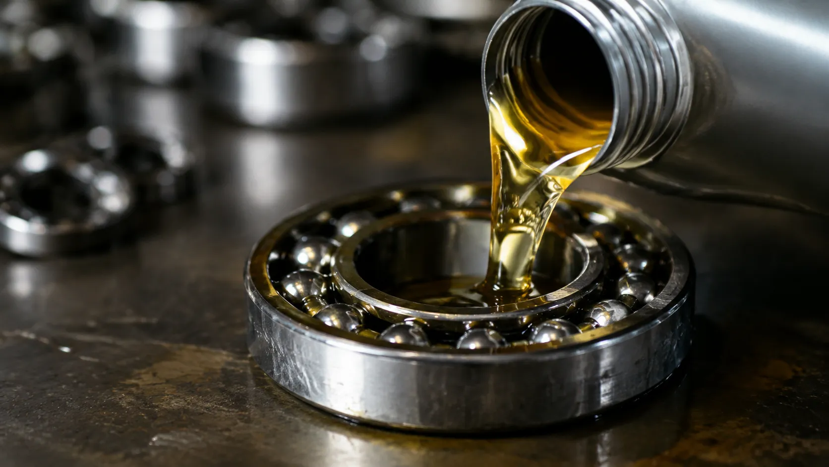 oil for deep groove ball bearings