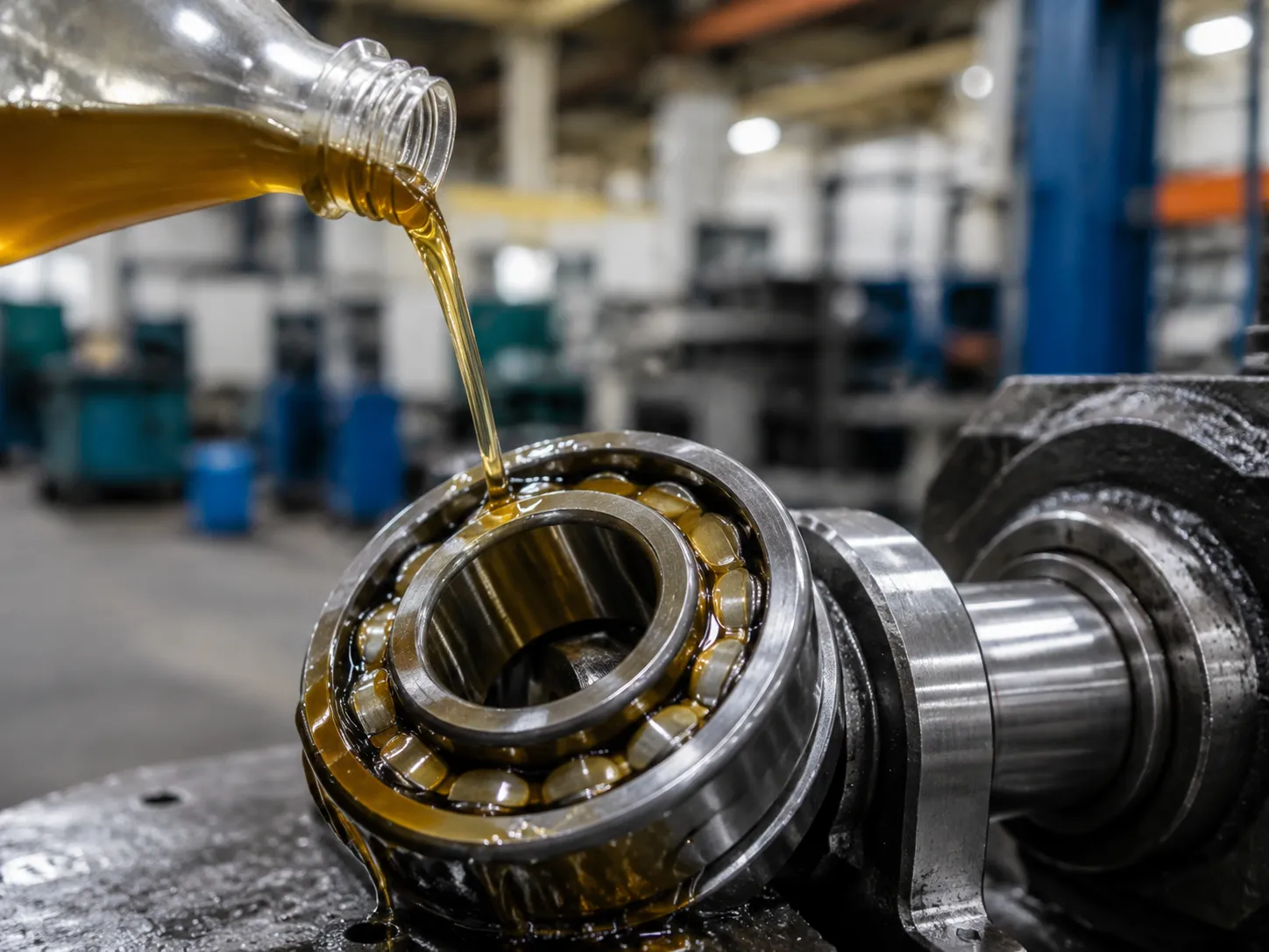 oil tapered deep groove ball bearings lubrication