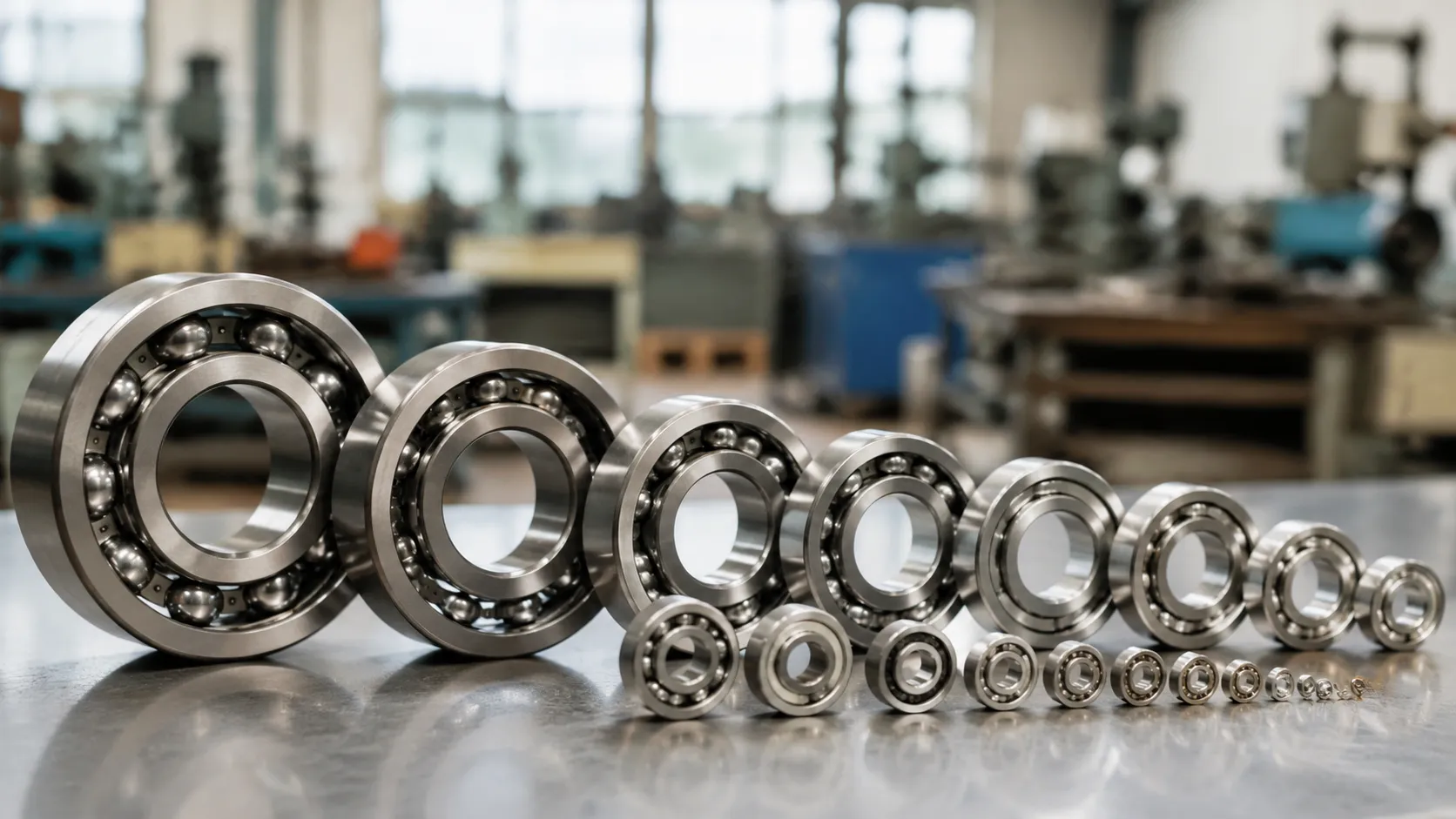 open deep groove ball bearing sizes and series