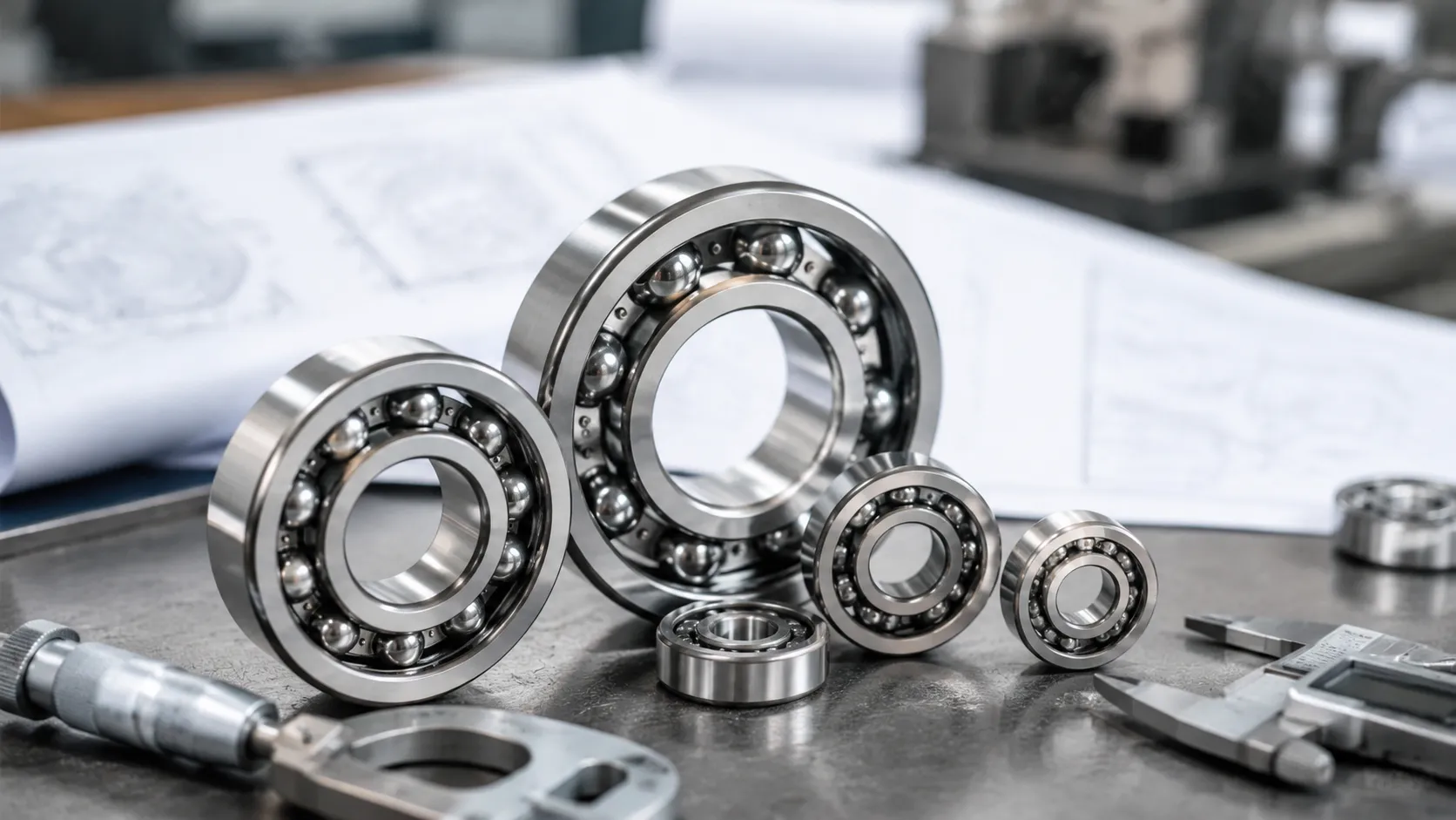 open deep groove ball bearing specifications