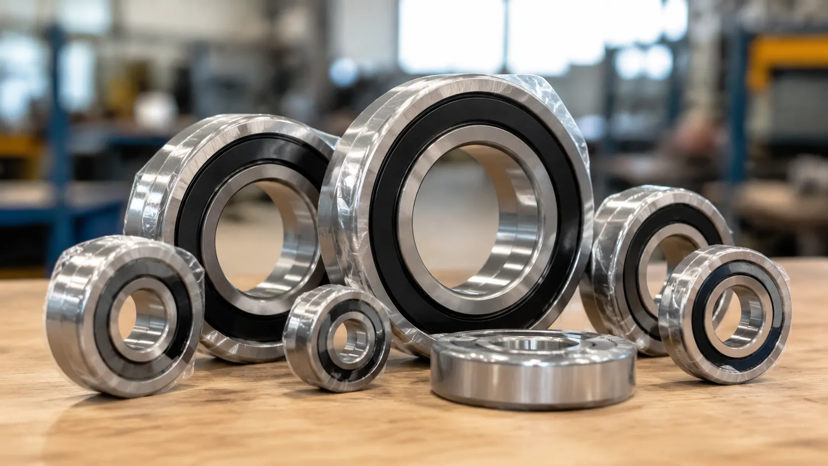 sealed non standard deep groove ball bearings