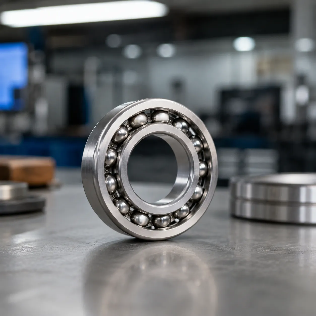 Quiet running deep groove ball bearings low vibration Z3V3